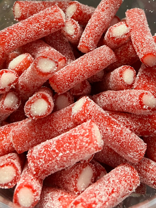 100g of Fizzy Strawberry Pencils