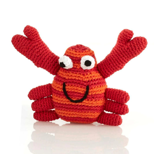 Crochet Red Crab Rattle